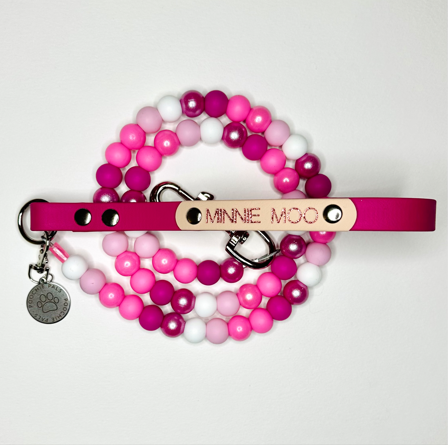 Perfect Pink Beaded Lead