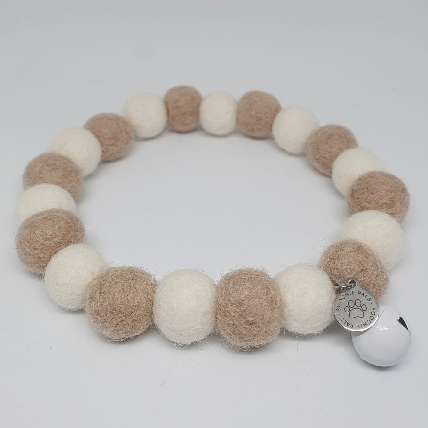 Puppuccino Pom Pom Collar Necklace