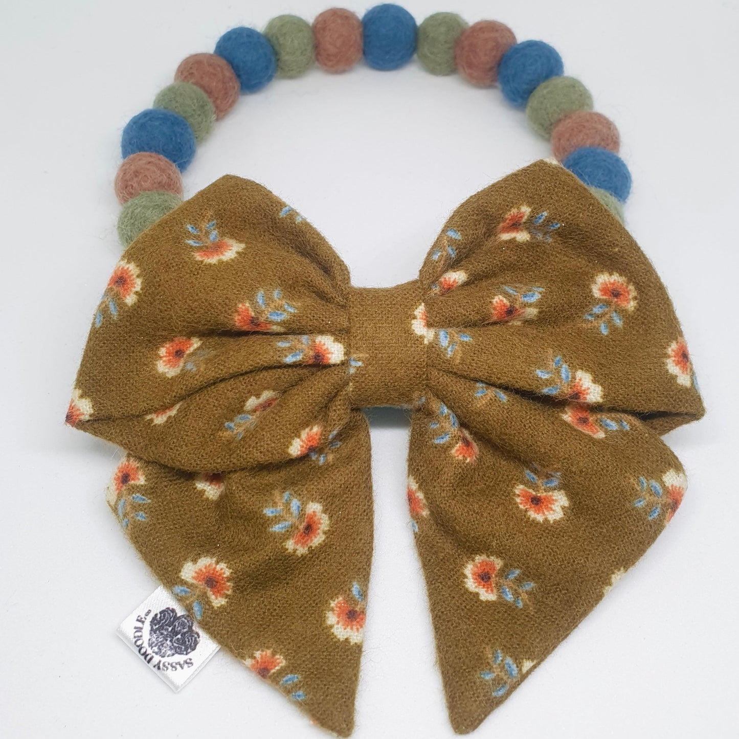 Woodland Walks Pom Pom Collar