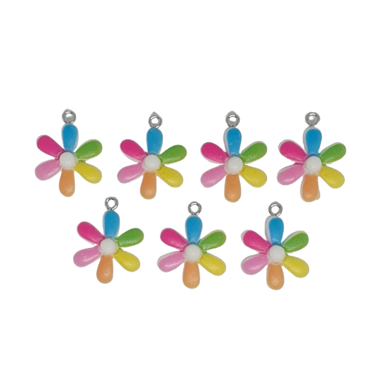 Colourful Flower Charm