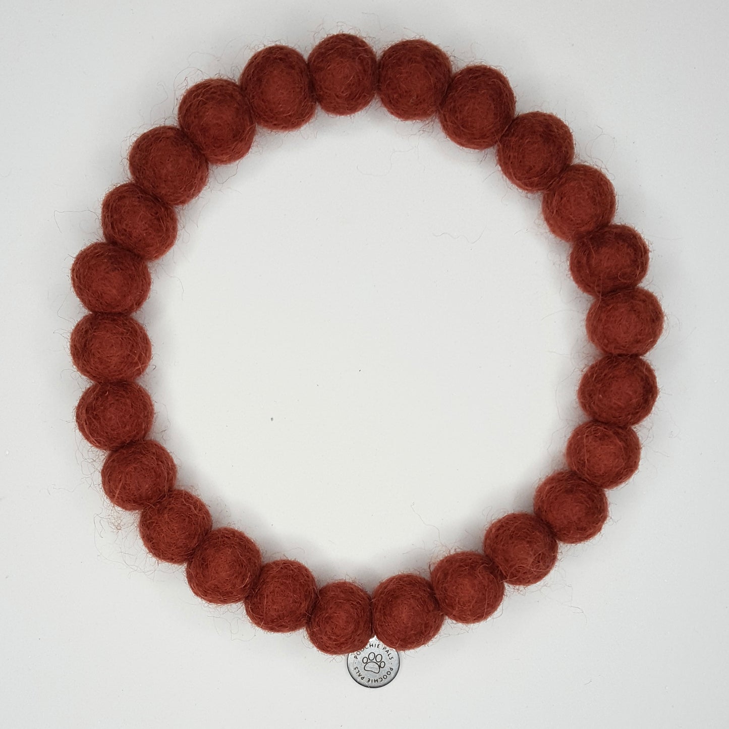 Chestnut Pom Pom Collar