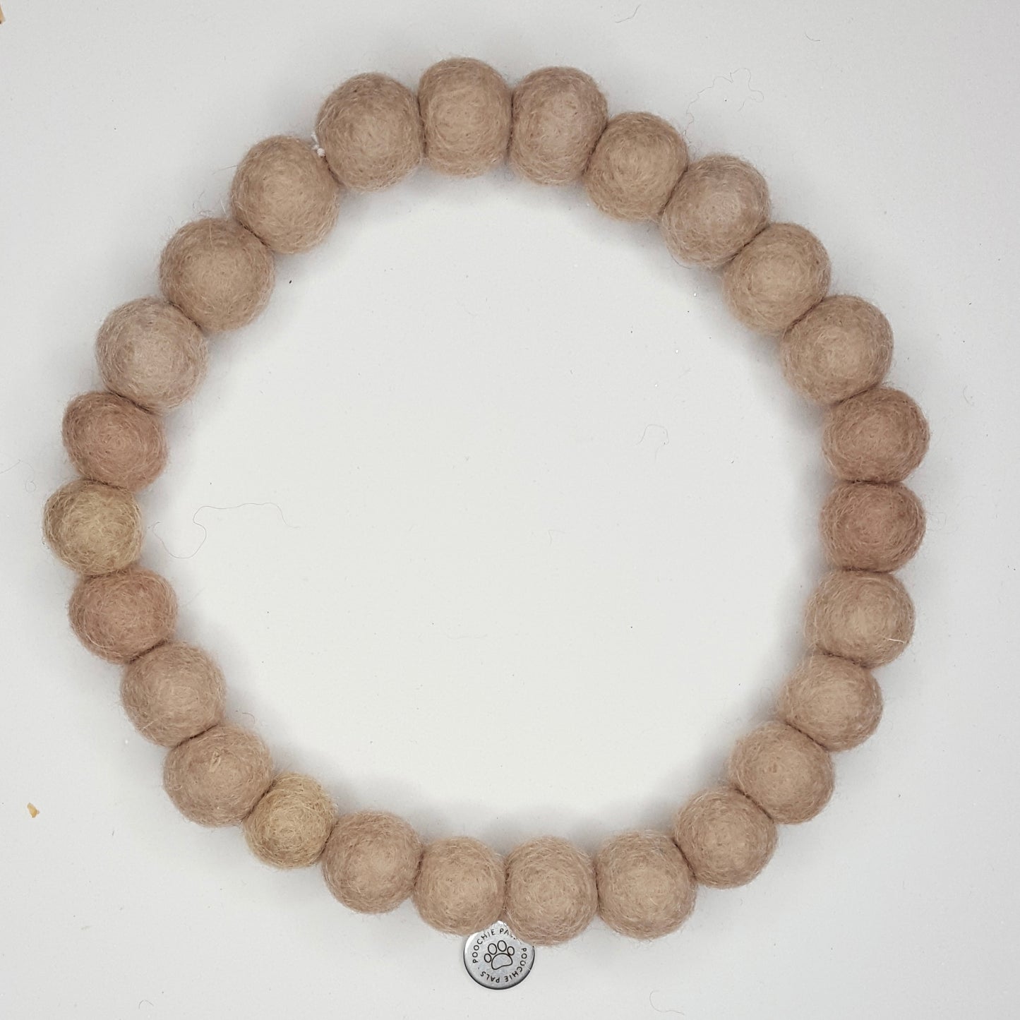Latte Pom Pom Collar