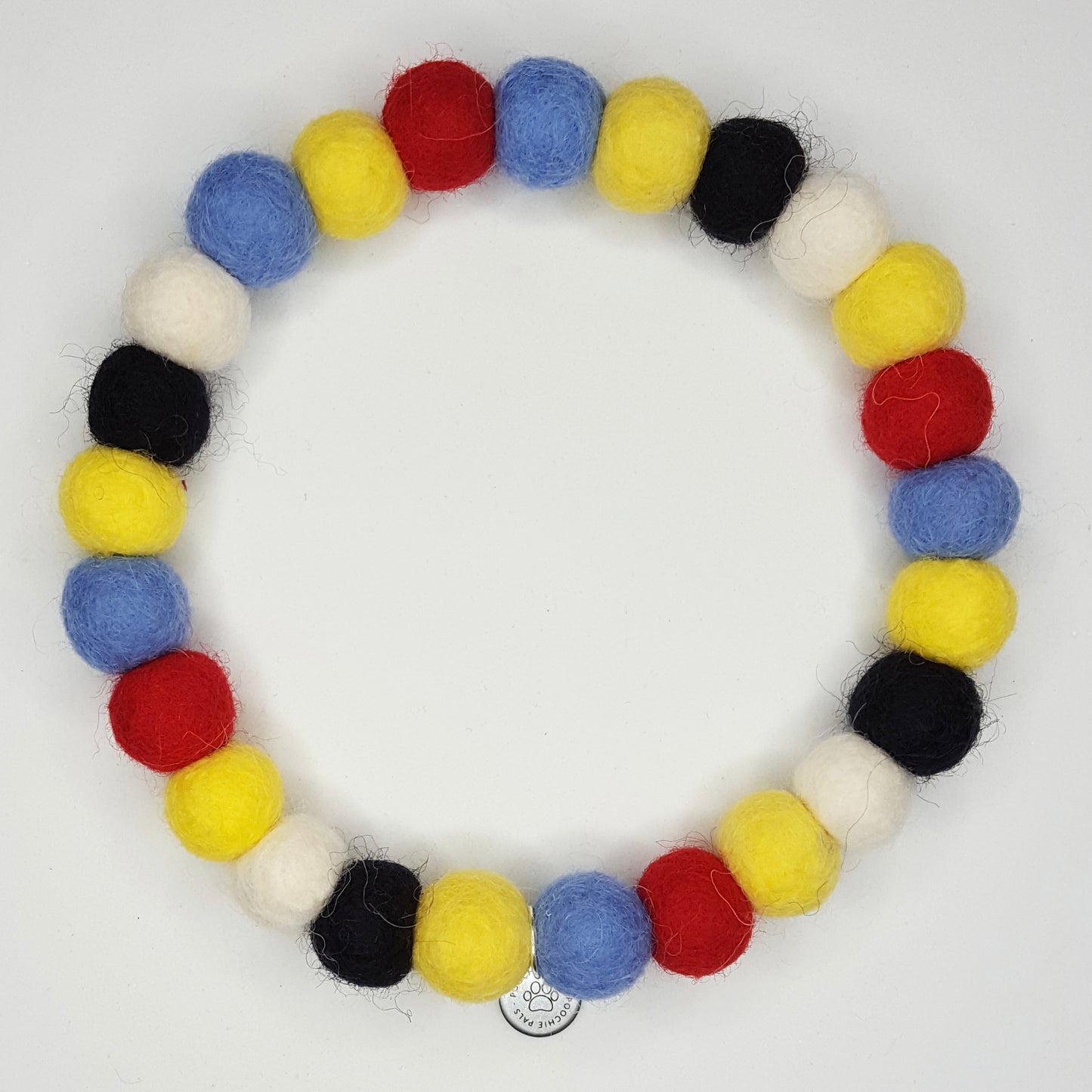 The Cornish Tartan Pom Pom Collar
