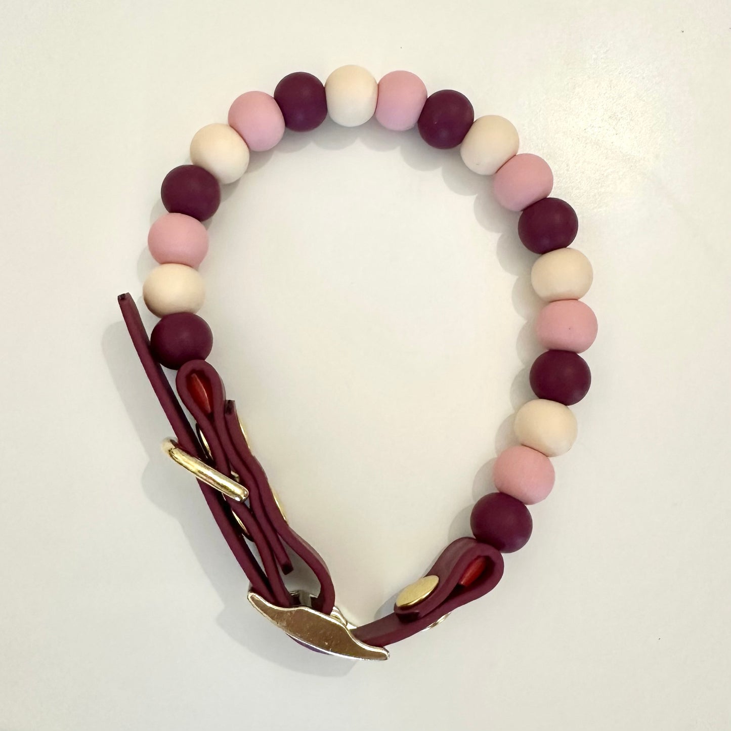 Patterns or Metallic Beaded Adjustable Collar