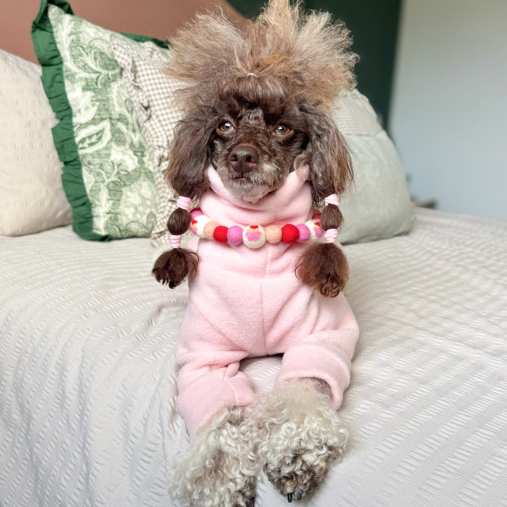 Cupcake Pom Pom Collar