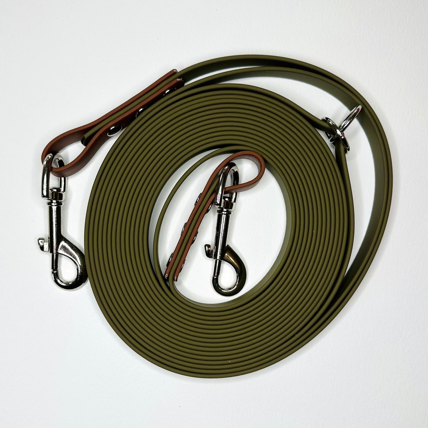 Multiway biothane dog lead 5 meter longline fully waterproof