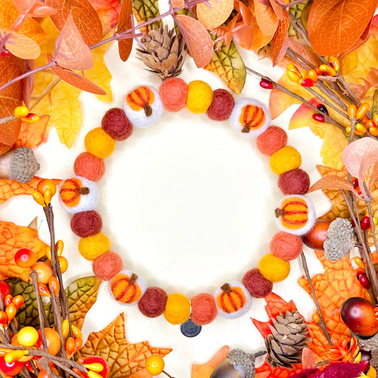 Pupkin Pom Pom Collar