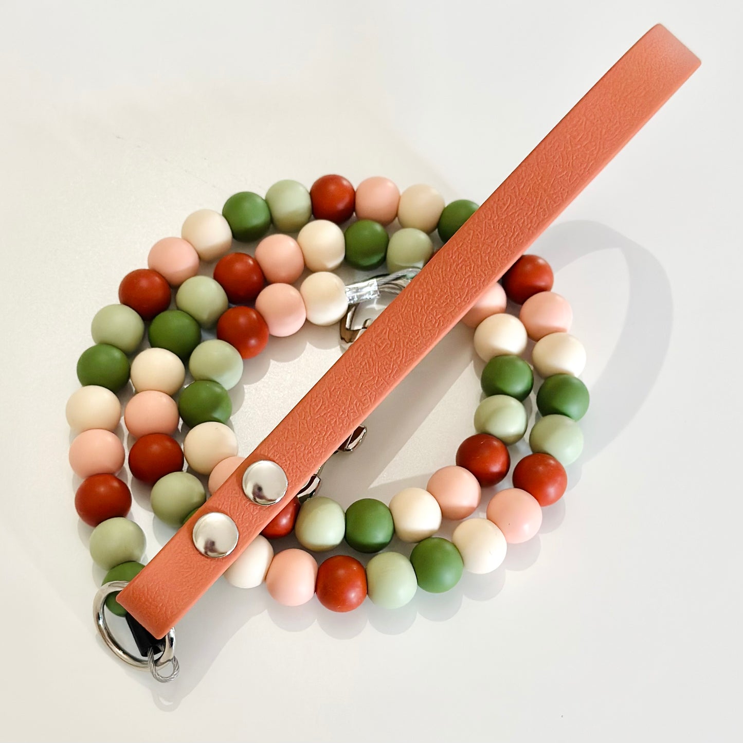 Autumn Adventures Beaded Dog Lead