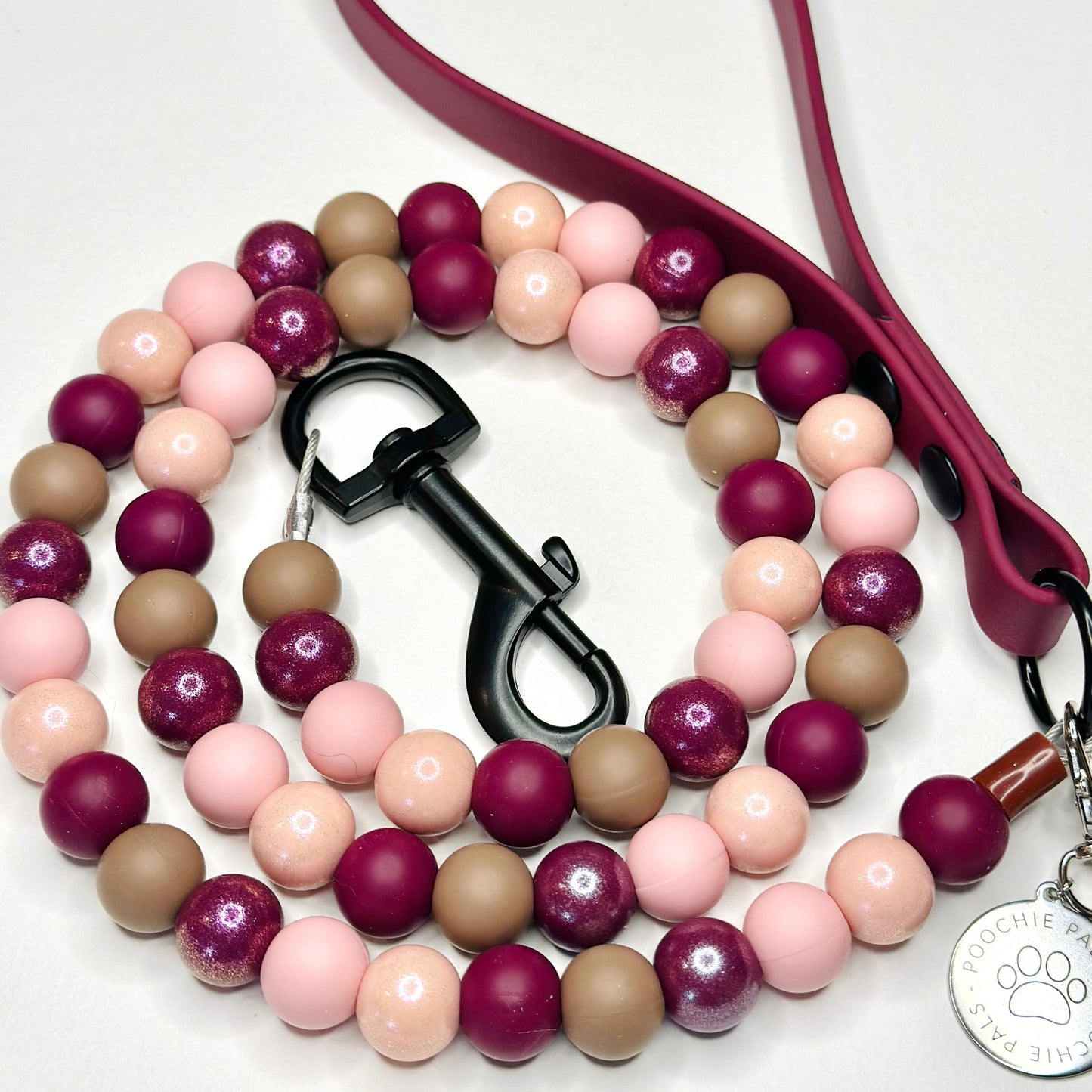 Blush & Berry Beaded Lead