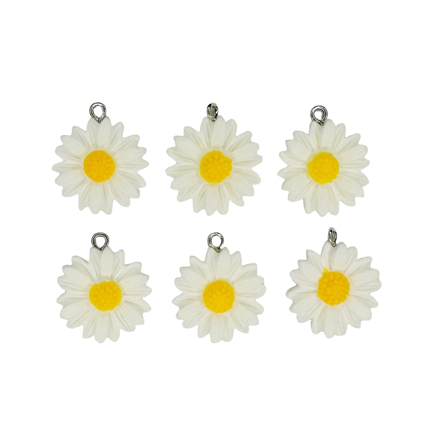 Daisy Flower Charm