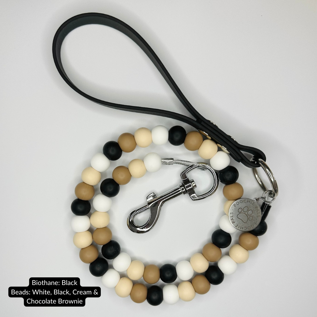 Custom Biothane Beaded Dog Lead