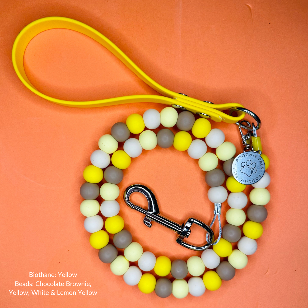 Custom Biothane Beaded Dog Lead