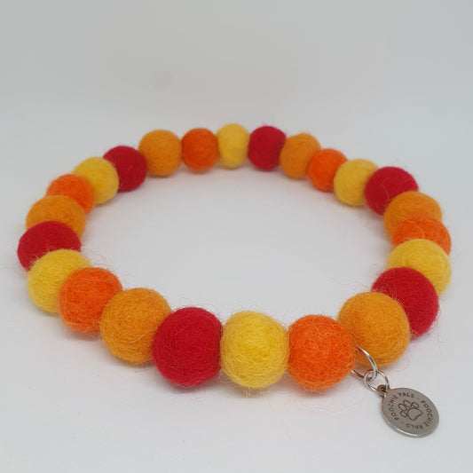 Be-Leaf In Yourself Pet Pom Pom Collar