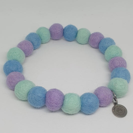 Slush Puppy Pom Pom Collar