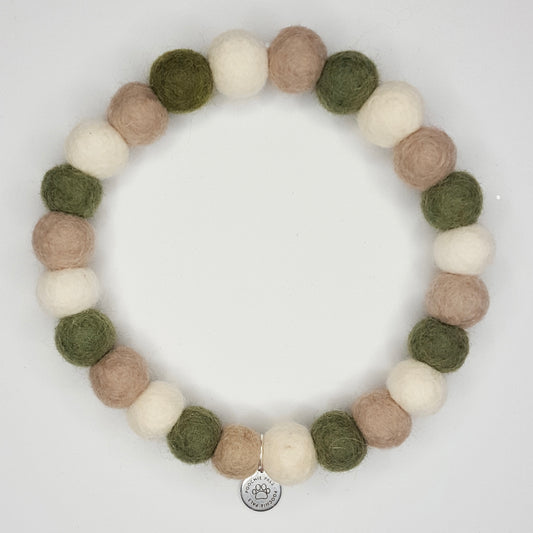 Into The Woods Pom Pom Collar