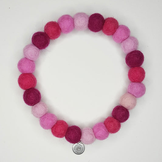 Pink Me Up Pom Pom Collar