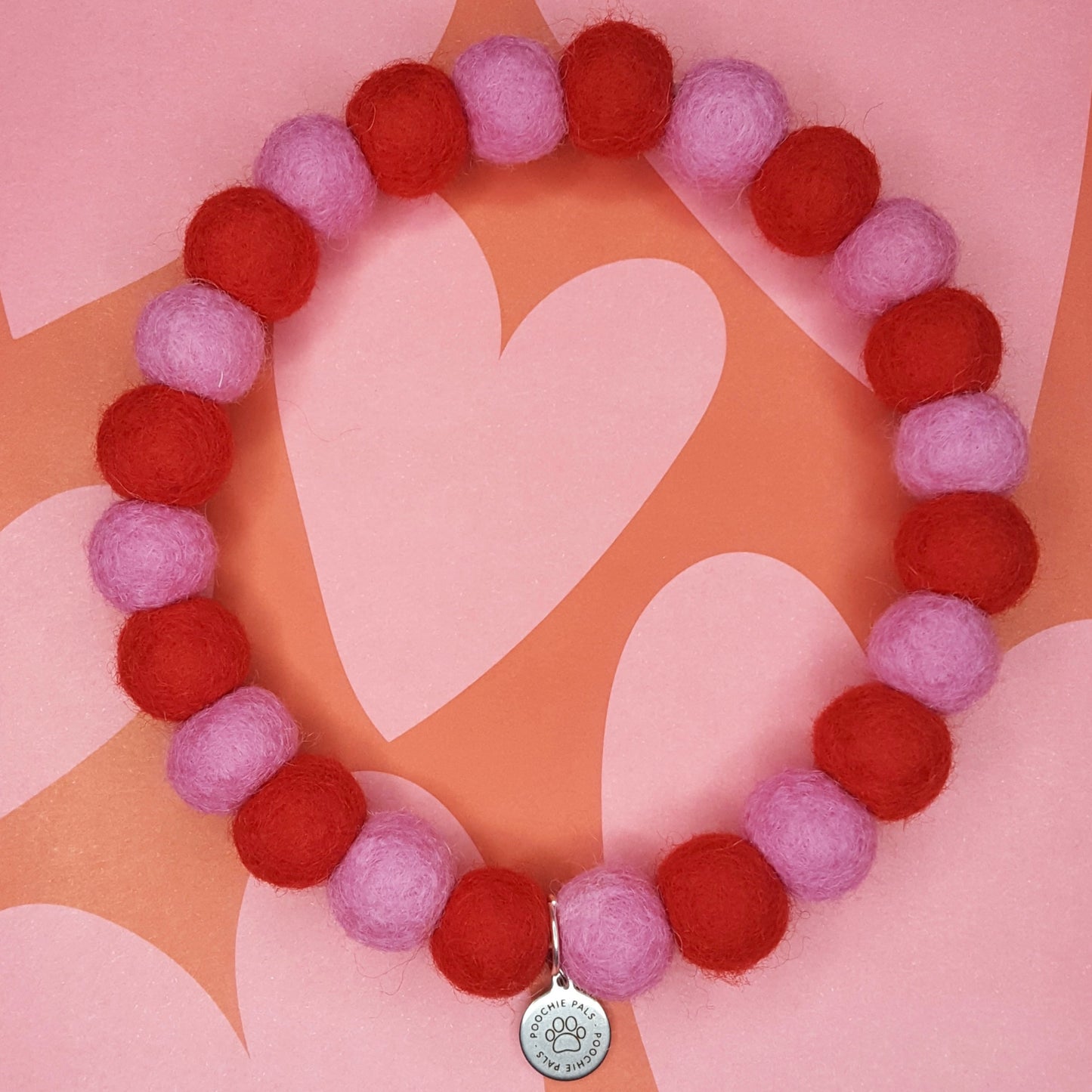 Be Mine Pom Pom Collar