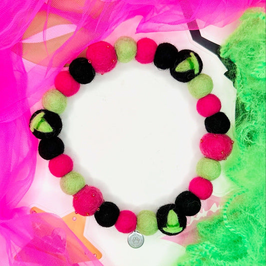 Wicked Pom Pom Collar