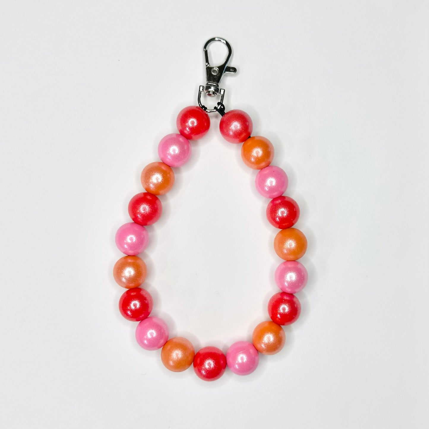 Wrist Silicone Bead Lanyard
