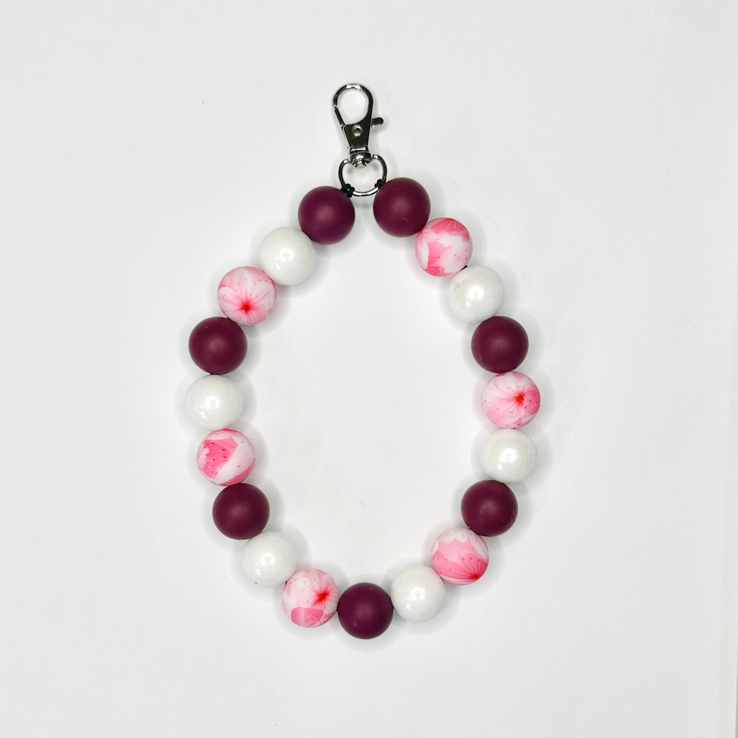 Wrist Silicone Bead Lanyard