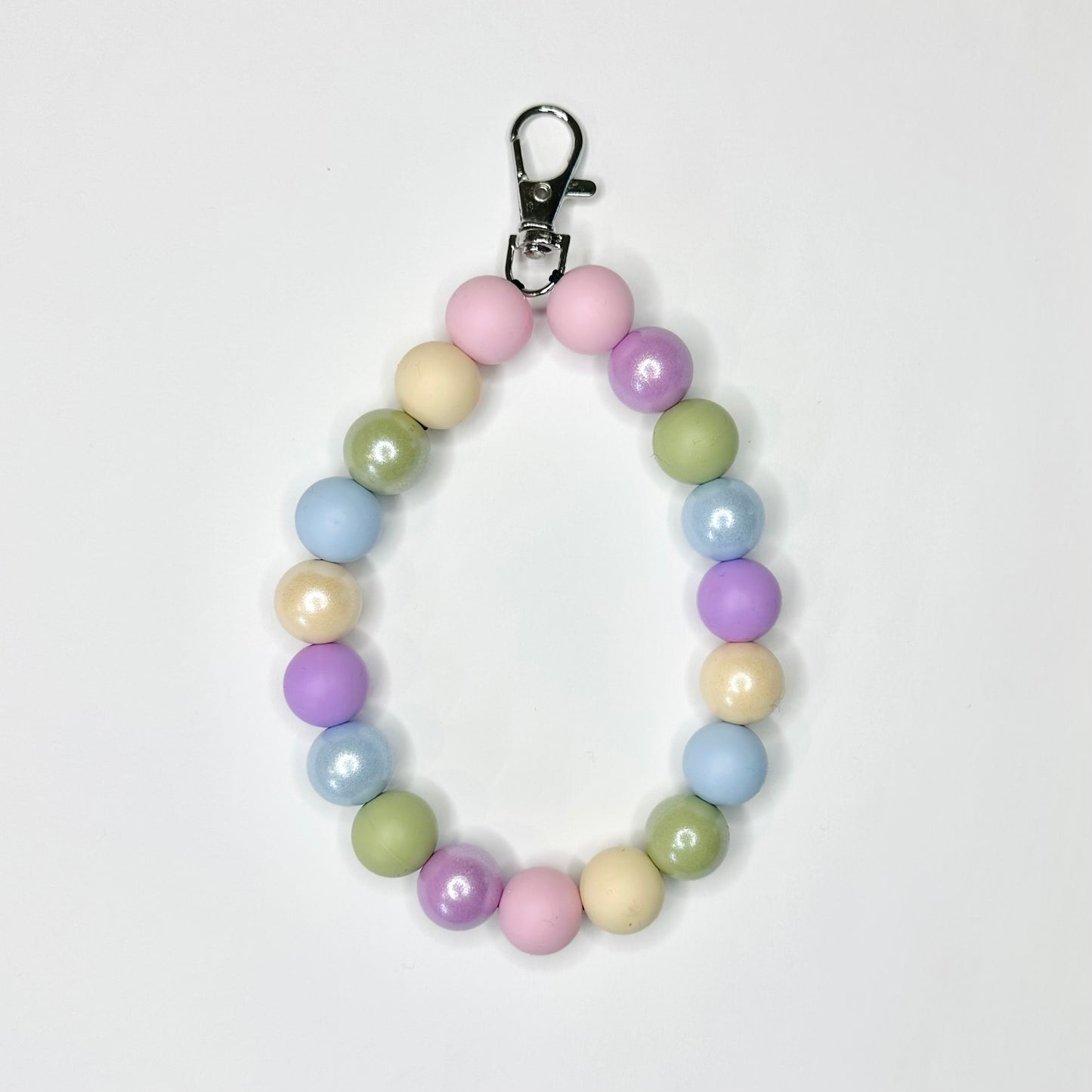 Wrist Silicone Bead Lanyard