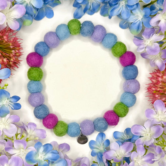 Crocus Pom Pom Collar