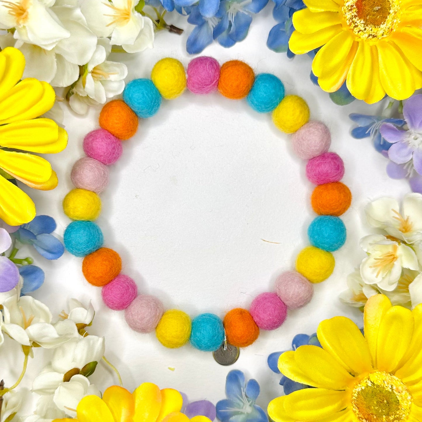 Sunny Springs Pom Pom Collar