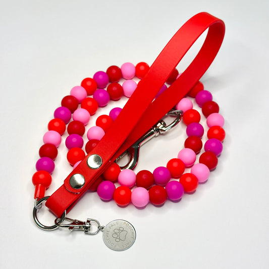 Love Pup Beaded Lead