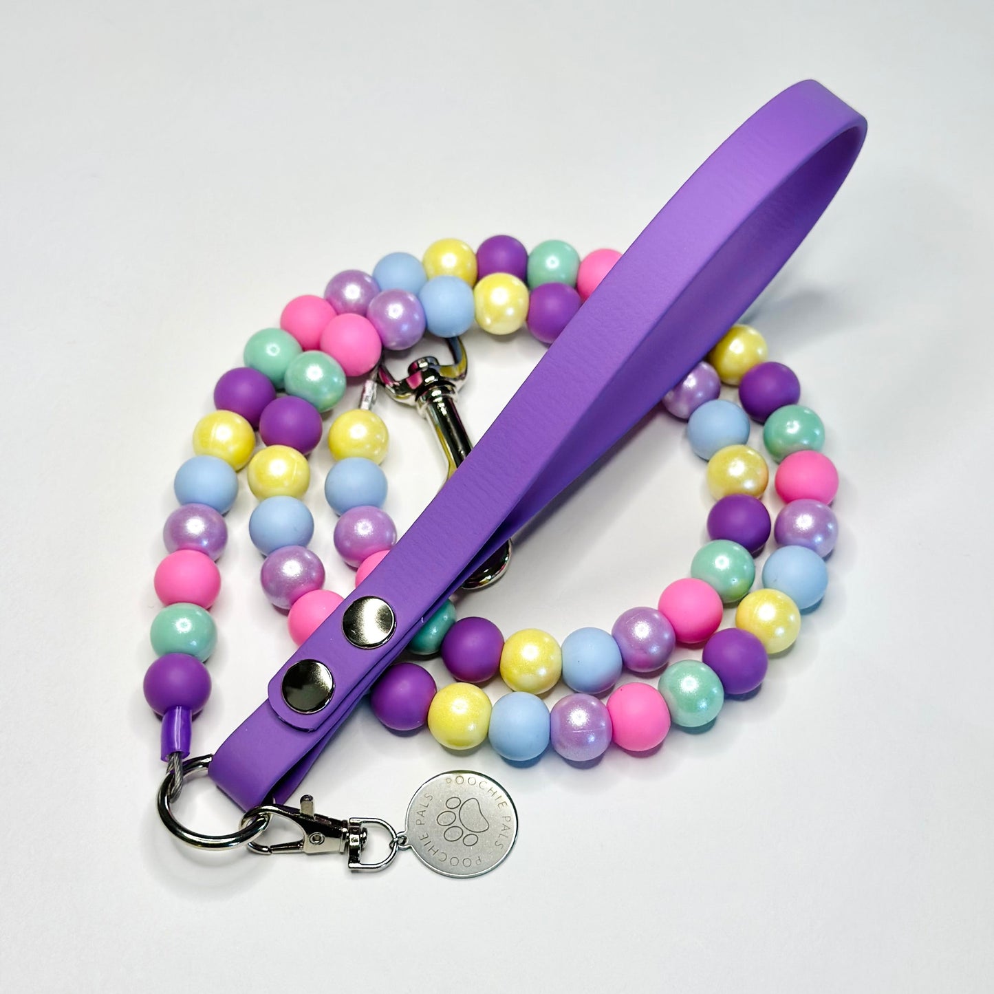 Lavender Pearl Beaded Lead