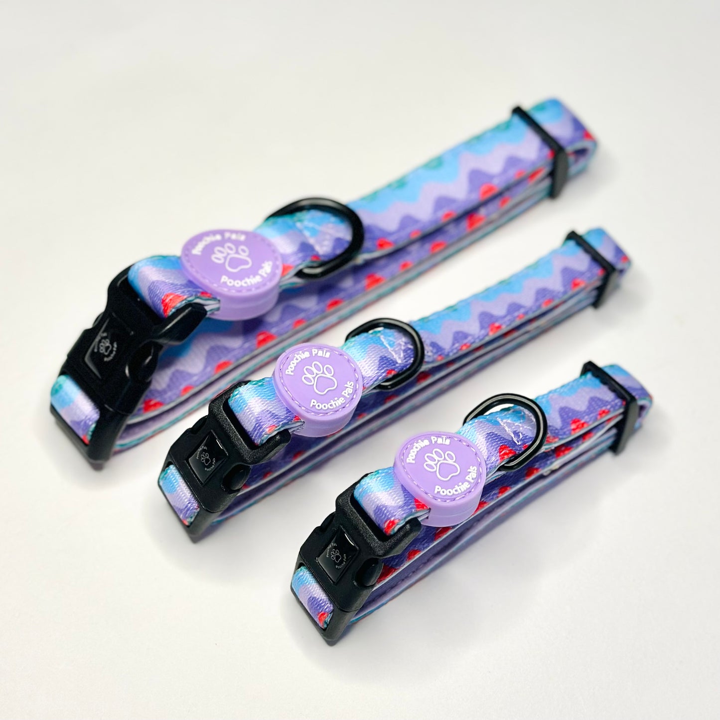 Rainbow Walkies Adjustable Collar