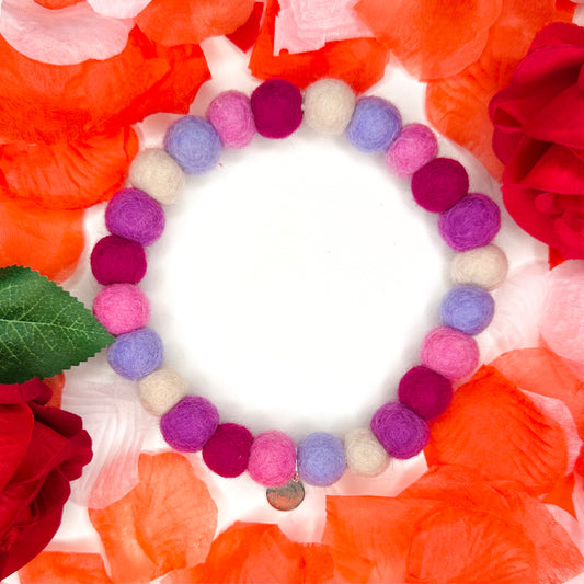 Smitten Pom Pom Collar