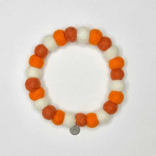 Autumn Pom Pom Collar