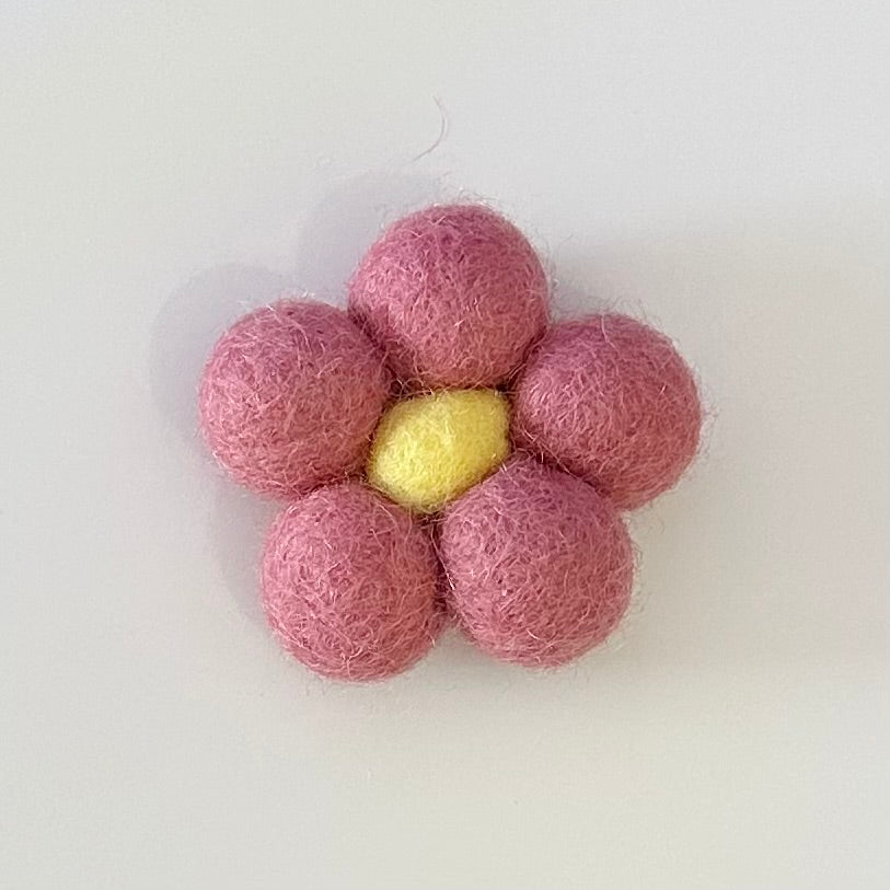 Create Your Own Flower Pom Pom Collar