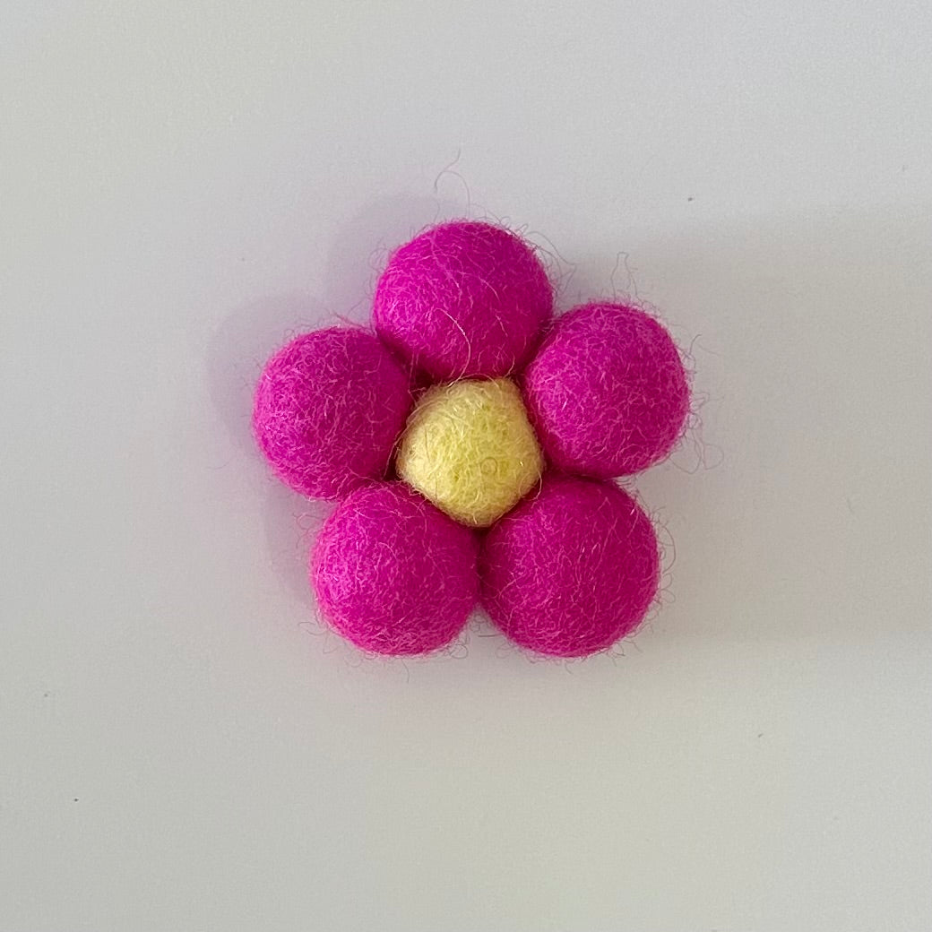 Create Your Own Flower Pom Pom Collar