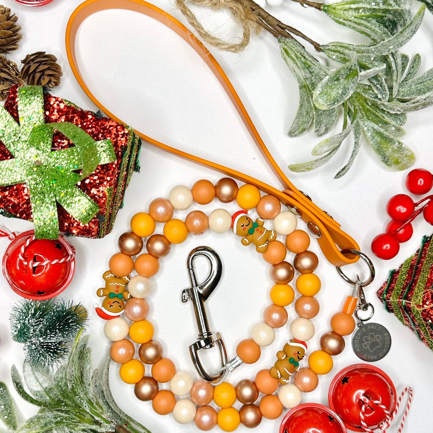 Gingerbread Beaded Lead