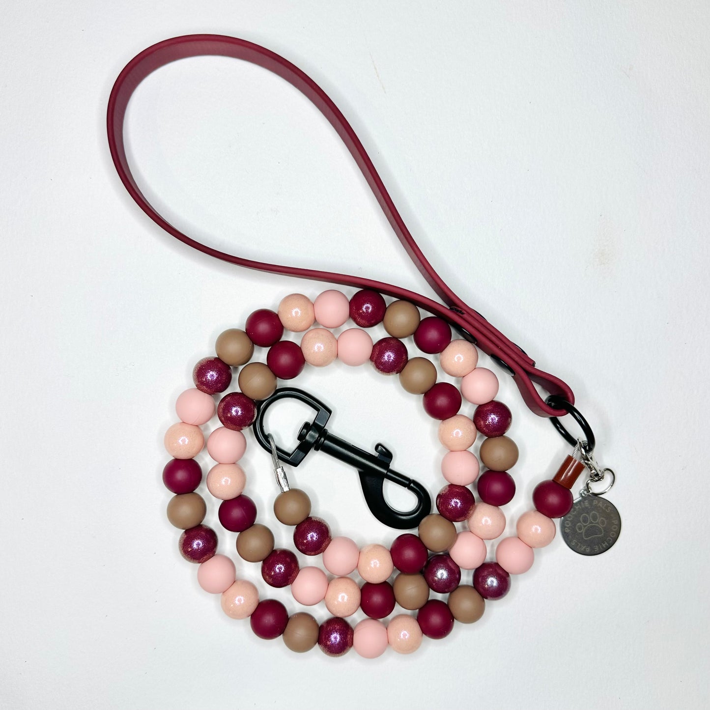Blush & Berry Beaded Lead